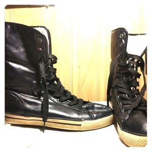 Plush lined fold down shoes